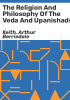 The_religion_and_philosophy_of_the_Veda_and_Upanishads
