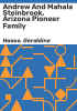 Andrew_and_Mahala_Steinbrook__Arizona_pioneer_family