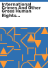 International_crimes_and_other_gross_human_rights_violations