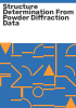 Structure_determination_from_powder_diffraction_data