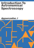 Introduction_to_astronomical_spectroscopy