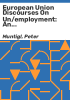 European_Union_discourses_on_un_employment