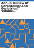 Annual_review_of_gerontology_and_geriatrics