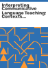 Interpreting_communicative_language_teaching