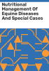 Nutritional_management_of_equine_diseases_and_special_cases