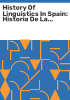 History_of_linguistics_in_Spain