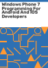 Windows_Phone_7_programming_for_Android_and_iOS_developers