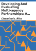 Developing_and_evaluating_multi-agency_partnerships