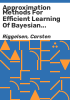 Approximation_methods_for_efficient_learning_of_Bayesian_networks