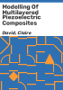 Modelling_of_multilayered_piezoelectric_composites