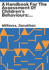 A_handbook_for_the_assessment_of_children_s_behaviours