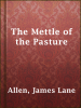 The_Mettle_of_the_Pasture