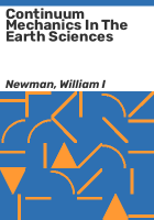 Continuum_mechanics_in_the_earth_sciences