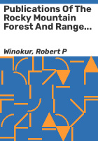 Publications_of_the_Rocky_Mountain_Forest_and_Range_Experiment_Station_1980-1989