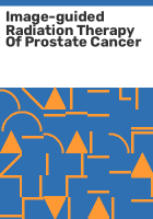 Image-guided_radiation_therapy_of_prostate_cancer