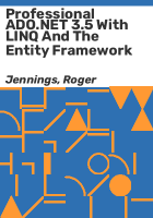 Professional_ADO_NET_3_5_with_LINQ_and_the_Entity_Framework