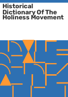 Historical_dictionary_of_the_Holiness_movement