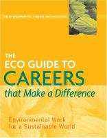 The_ECO_guide_to_careers_that_make_a_difference