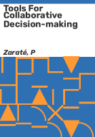 Tools_for_collaborative_decision-making