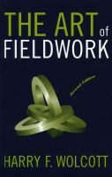 The_art_of_fieldwork