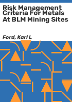 Risk_management_criteria_for_metals_at_BLM_mining_sites