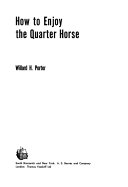 How_to_enjoy_the_quarter_horse