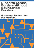 E-health_across_borders_without_boundaries