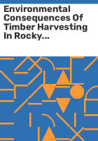 Environmental_consequences_of_timber_harvesting_in_Rocky_Mountain_coniferous_forests