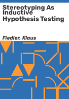 Stereotyping_as_inductive_hypothesis_testing