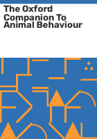The_Oxford_companion_to_animal_behaviour