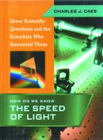 How_do_we_know_the_speed_of_light