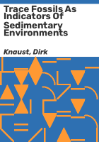 Trace_fossils_as_indicators_of_sedimentary_environments