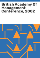 British_Academy_of_Management_Conference__2002