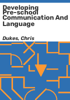 Developing_pre-school_communication_and_language