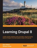 Learning_Drupal_8