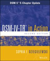 DSM-5_E-chapter_update_to_DSM-IV-TR_in_action