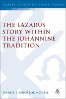 The_Lazarus_story_within_the_Johannine_tradition