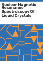 Nuclear_magnetic_resonance_spectroscopy_of_liquid_crystals