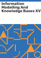 Information_modelling_and_knowledge_bases_XV