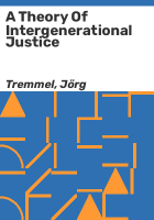 A_theory_of_intergenerational_justice