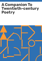 A_companion_to_twentieth-century_poetry