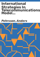 International_strategies_in_telecommunications