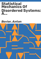 Statistical_mechanics_of_disordered_systems