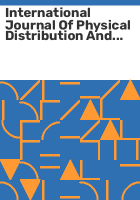 International_journal_of_physical_distribution_and_logistics_management