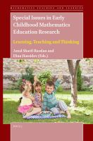 Special_issues_in_early_childhood_mathematics_education_research