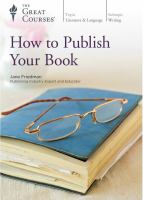 How_to_publish_your_book