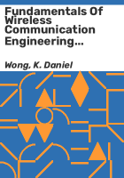 Fundamentals_of_wireless_communication_engineering_technologies