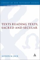 Texts_reading_texts__sacred_and_secular