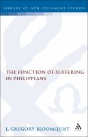 The_function_of_suffering_in_Philippians