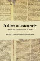 Problems_in_Lexicography